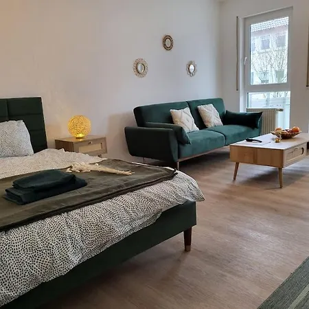 Studio-Priv.Parkplatz-Balkon-Wlan-Netflix-Smarttv Deizisau Extérieur photo