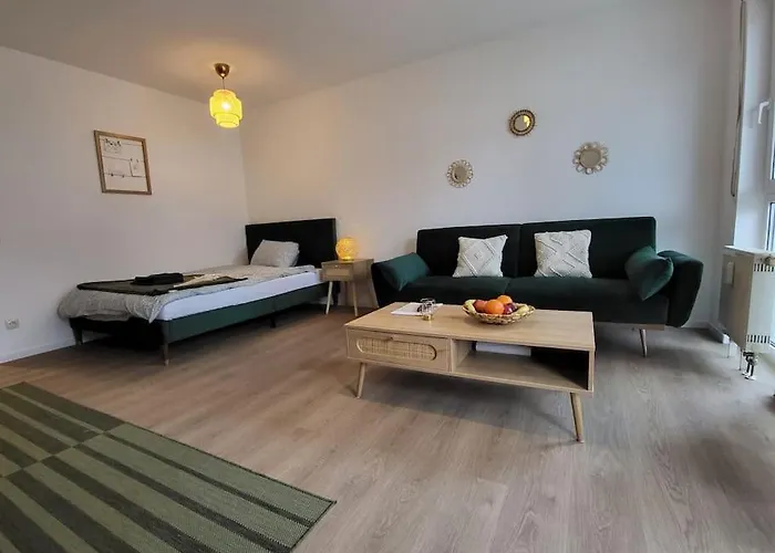 Studio-Priv.Parkplatz-Balkon-Wlan-Netflix-Smarttv